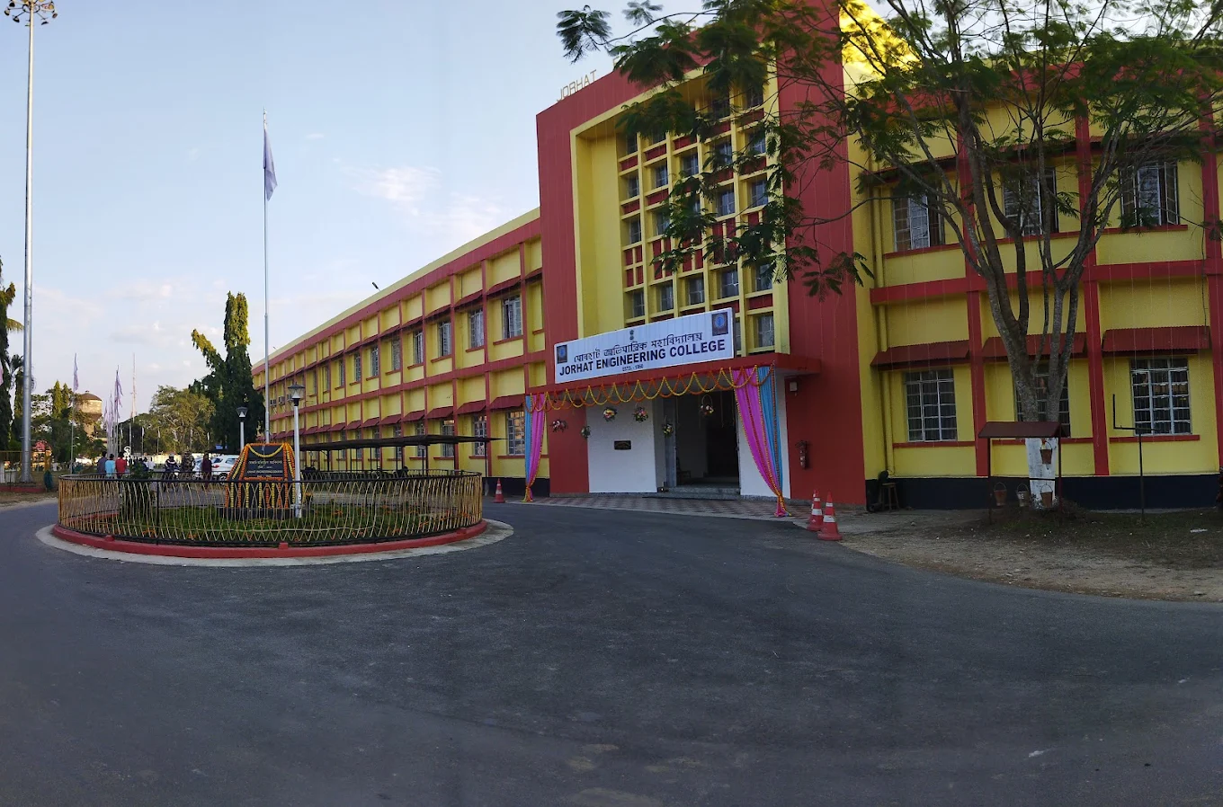 Library & Boys Hostel, Jorhat Engg College